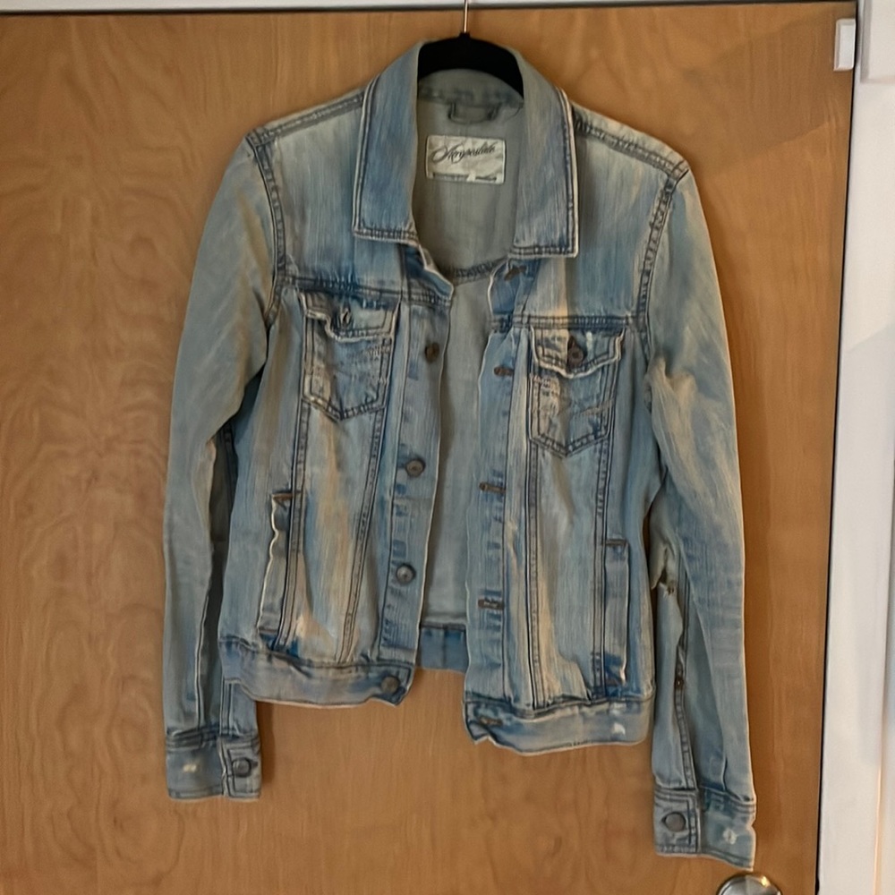 Aeropostale Jean Jacket with custom art
